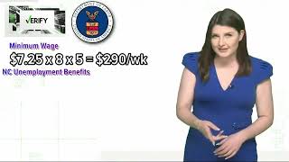 WCNC Charlotte – VERIFY: Are unemployment benefits more than NC minimum wage?