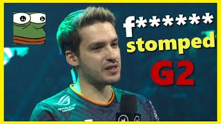 RGE Odoamne gets Emotional about his Revenge vs G2