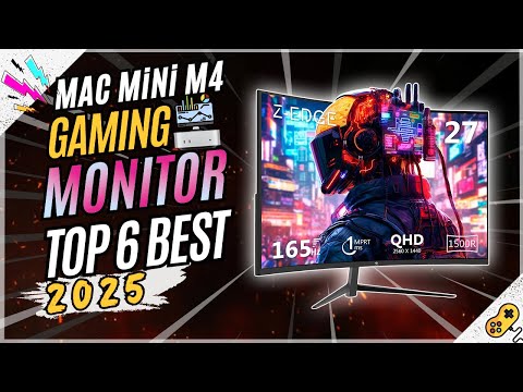 Best Monitors for Mac Mini M4 in 2025: Top 6 Picks for Stunning Visuals & Performance #gaming #mac