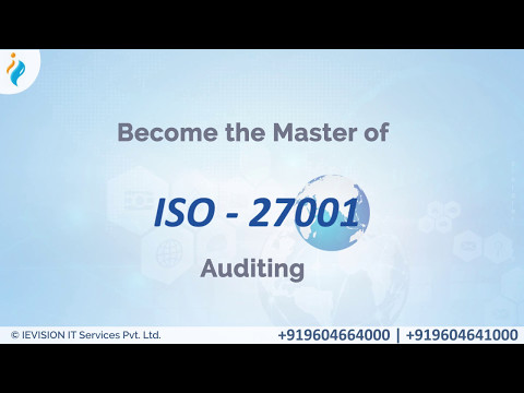 ISO 27001 Lead Auditor Training and Certification - IEVISION