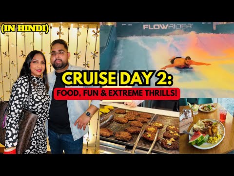 Day 2 on Wonder of the Seas – Food, Adventure & Thrills!🚢🍽️🌊