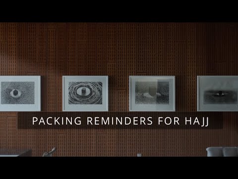Packing Reminders for Hajj