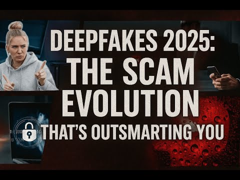 Your Eyes Are Useless: Deepfake Scammers Just Leveled Up in 2025