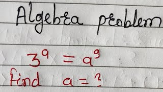 Germany| Math Olympiad questions| Algebra problem|Exponential problem #shortsfeed #matholympiad