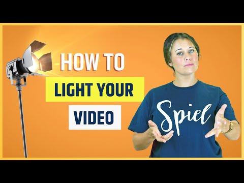 How To Light Your Video (3 Easy Set-Ups)