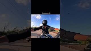 Feel the ride 🏍️💨 #gopro11 #extreme125r #reels #music #rap #ride #travel #exolore