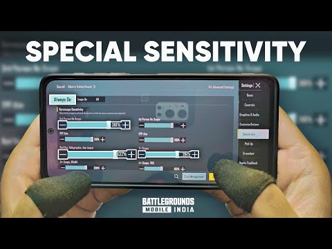 Best Sensitivity Settings Android iOS ft. @Meww2  | BGMI