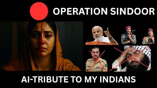 Operation Sindoor – An AI Tribute to India & the Indian Army #operationsindoor #indiapakistanlatest