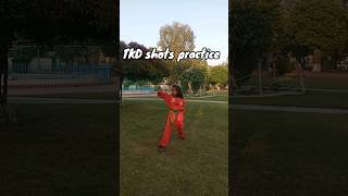 TKD shots practice at Shaheen TaeKwonDo Academy Kamra  #karate #taekwondo #mma #kickup