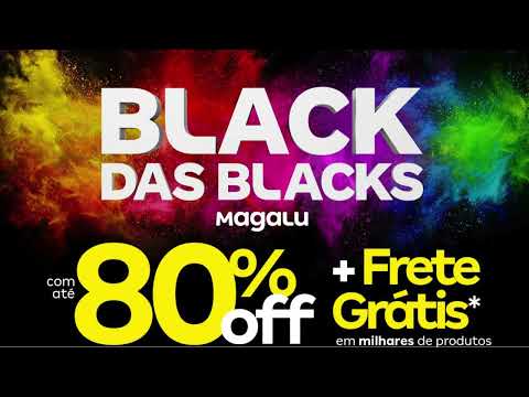 ✅= Magazine Luiza Promoção - Black das Blacks - 80% off e frete grátis!!