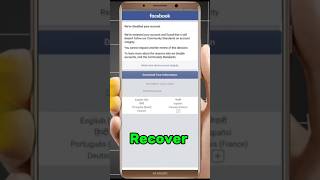 I Reactivated a Disabled Facebook Accountmy facebook account is disabled how to enable it 180 day