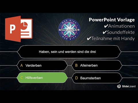 Wer wird Millionär - PowerPoint Vorlage + Download Link