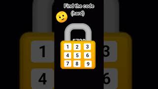 Find the code(hard)