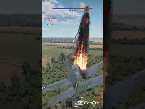 I get a kill and then instantly die  #warthunder #fyp #plane