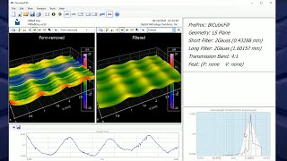 Interactive Filtering With OmniSurf3D Surface Texture Analysis software