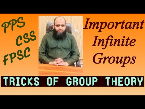 Important infinite groups | Group L2 | PPSC FPSC CSS |The Center for Pure Mathematics