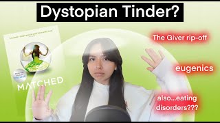 Dystopian Tinder + Skinnytok = a very interesting book review...