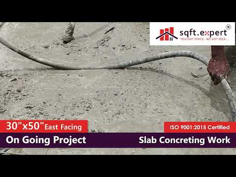 Slab Concrete Work | On Going Project | Bangalore | SqFt Expert