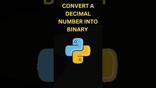 Convert a Decimal Number to Binary | Python in 60 Seconds!