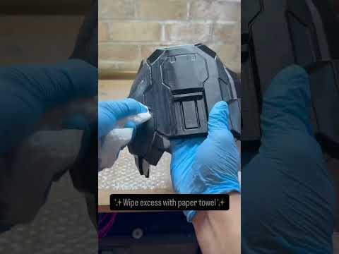 #3DPrinting #ResinCoating #CosplayDIY #3DPrintFinishing #MakerTips #PropsAndArmor #cosplayarmor