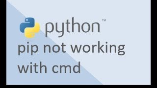--SOLVED-- Pip not working | Python 3.6.x | Windows | Python to exe