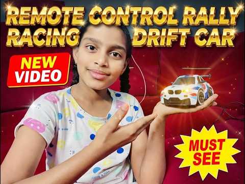 Rally Racing RC Drift Car with Spark Effect 2.4GHz Racing Toy car with LED   Replaceable Drift Tyers