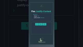 Justify Content in Flexbox Explained in 30s! #shorts