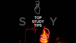top Study tips