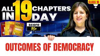 Class 10 Social Science Outcomes of Democracy | Boards Full Marks के लिए तैयारी यहीं से🔥