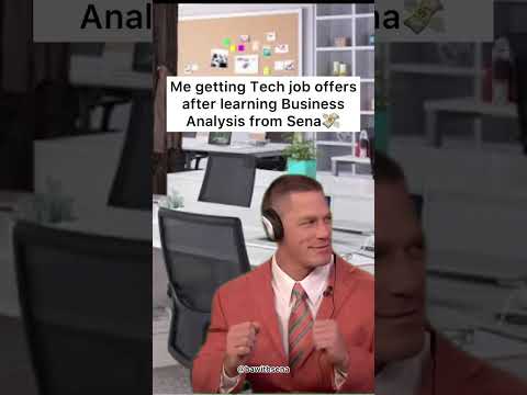 When Business Analysis get you a Tech Job 😎 #trendingshort #businessanalyst #techjobs #tiktok