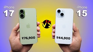 iPhone 17 vs iPhone 15 Speed Test 🔥 HUGE DIFFERENCE? (HINDI)