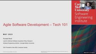 Agile Software 101 - Forrest Shull from Carnegie Mellon
