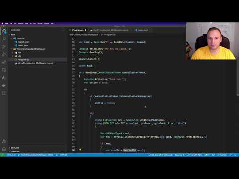 Tworzenie aplikacji .NET na Raspberry PI #2: Czytnik kart zbliżeniowych - RFID [KURS C#]