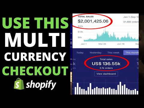 How To Sell Internationally With Shopify Multi-currency | ALPHA Currency Converter