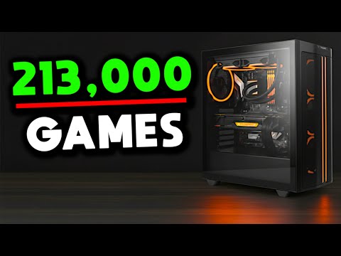 The BEST EMULATION GAMING PC Under $1000 🔥 Kinhank 12TB Hard Drive Build