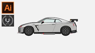 Adobe Illustrator CC Tutorial Car Design