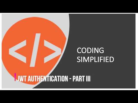 JWT Authentication - Part III