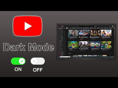 How to turn ON/OFF dark mode on YouTube