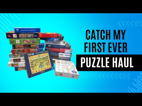 First ever puzzle haul - all my favourite puzzles plus a few new ones