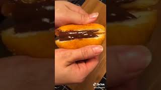Chocolate and Bread New Recipe Easy and Tasty#shorts#foodie#koreanfood