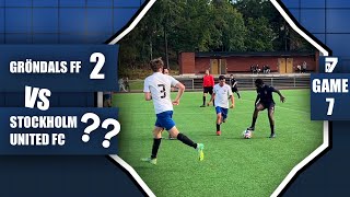 Post-break rematch! | Gröndals FF vs SUFC | Division 7 Game 7 | 24 August 2025