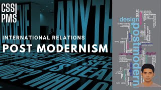 CSS IR | Postmodernism in International Relations | CSS International Relations | Sir Hesham Sultan
