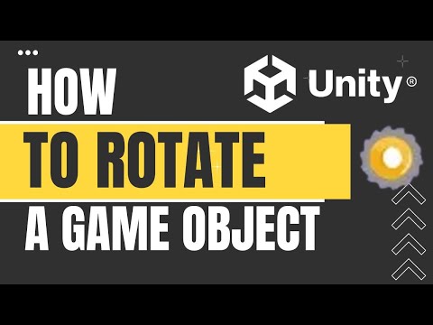 How to make a 2D Game Object ROTATE in Unity: Beginner's Guide