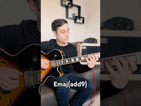 Here’s a beautiful and dreamy chord to spice up your playing. #guitar #jazz #jazzguitar #chords
