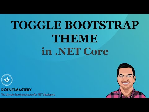 How To Toggle Bootstrap Theme in .NET 8 | Dark & Light Model