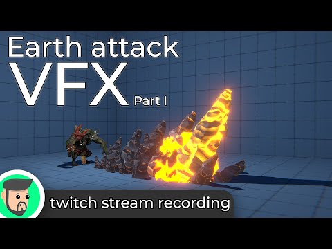 Earth attack VFX (Part 1) | Unity VFX stream