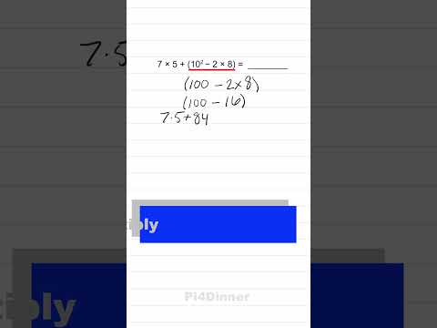 Order of Operations | PEMDAS - #shorts #shortvideo #mathematics #maths