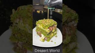 Mouthwatering Dessert and Ice Cream🍨 Combination.#shortsfeed #shorts #youtubeshorts #food #dessert