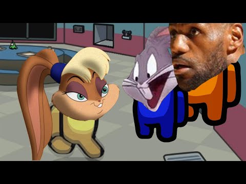 Space Jam 2 - Mini Crewmate Has a Mini Crewmate - Among Us distraction Dance Animation