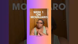 Week 1 update on Mounjaro. #mounjaro #glp1 #pcos